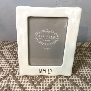 Raw Dunn Family 5x7 Photo Frame